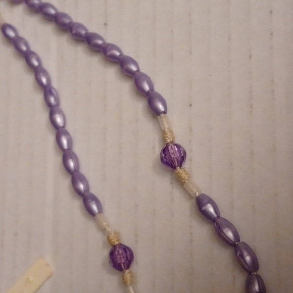 $4 Add-on Purple Beaded Rosary - Picture 3 of 3